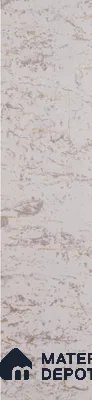 White Metallic Look PVC Decorative Wall Panel PN 00449 10 ft x 10 inch - 6 mm | Suitable for Feature Wall, TV Unit & Living Room | Width is Subjected to 5% Variation