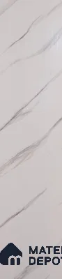 White Marble Look PVC Decorative Wall Panel PN 00455 10 ft x 10 inch - 6 mm | Suitable for Feature Wall, TV Unit & Living Room | Width is Subjected to 5% Variation