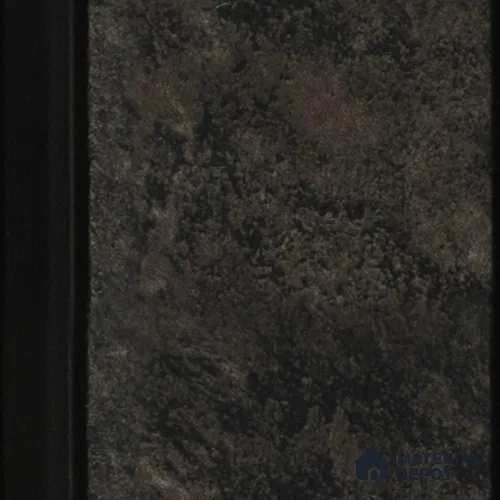 Brown Stone Louver PN 00460 9.5 ft x 4.9 inch Charcoal Panel - 12 mm | Suitable for Feature Wall, TV Unit & Living Room | Width is Subjected to 5% Variation