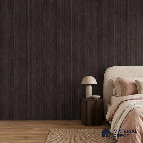 Wenge Brown Marble Look PN 00528 8 ft x 6.2 inch Charcoal Panel - 6 mm | Suitable for Feature Wall, TV Unit & Living Room | Width is Subjected to 5% Variation
