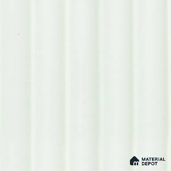 White Plain Colour Louver PN 00617 8 ft x 4.9 inch Charcoal Panel - 11 mm | Suitable for Feature Wall, TV Unit & Living Room | Width is Subjected to 5% Variation