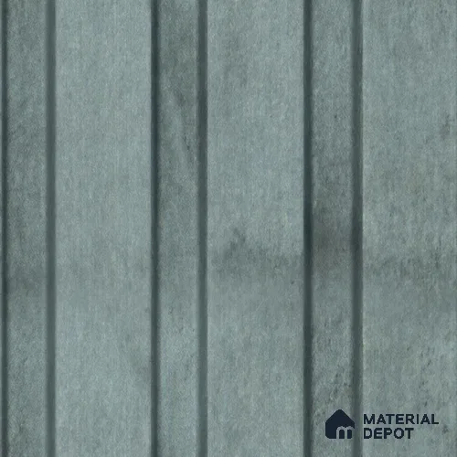 Grey Stone Louver PN 00667 8 ft x 4.8 inch Charcoal Panel - 11 mm | Suitable for Feature Wall, TV Unit & Living Room | Width is Subjected to 5% Variation