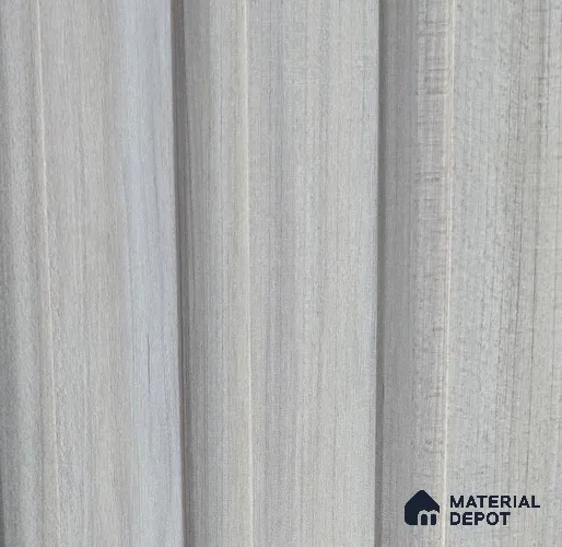 Wooden Louver PN 03784 9.5 ft x 7.9 inch PVC Panel - 14 mm | Suitable for Feature Wall, TV Unit & Living Room | Width is Subjected to 5% Variation