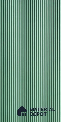 Green Plain Colour Decorative Wall Panel PN 03838 8 ft x 4 ft HDHMR Panel - 17 mm | Suitable for Feature Wall, TV Unit & Living Room | Width is Subjected to 5% Variation