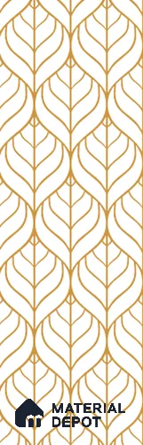 White Patterned Look Acrylic Decorative Wall Panel 8 ft x 2 ft 1.5 mm | Ideal For Feature Wall, Living Room, Bedroom, Kitchen, Office | PN 04443 | Width is Subjected to 5% Variation