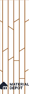 White Patterned Look Acrylic Decorative Wall Panel 8 ft x 2 ft 1.5 mm | Ideal For Feature Wall, Living Room, Bedroom, Kitchen, Office | PN 04465 | Width is Subjected to 5% Variation