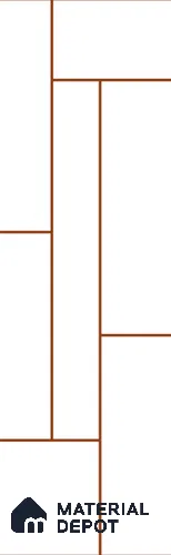 White Patterned Look Acrylic Decorative Wall Panel PN 04473 8 ft x 2 ft - 1.5 mm | Suitable for Feature Wall, TV Unit & Living Room | Width is Subjected to 5% Variation