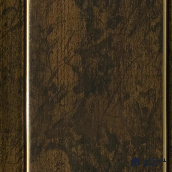 Brown Stone Louver PN 04556 8 ft x 4.9 inch Charcoal Panel - 12 mm | Suitable for Feature Wall, TV Unit & Living Room | Width is Subjected to 5% Variation