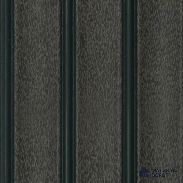 Black Wooden Louver PN 04571 8 ft x 4.9 inch Charcoal Panel - 12 mm | Suitable for Feature Wall, TV Unit & Living Room | Width is Subjected to 5% Variation