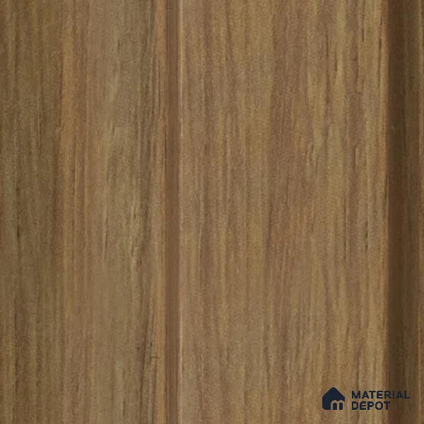 Brown Wooden Louver PN 04601 8 ft x 4.9 inch Charcoal Panel - 12 mm | Suitable for Feature Wall, TV Unit & Living Room | Width is Subjected to 5% Variation