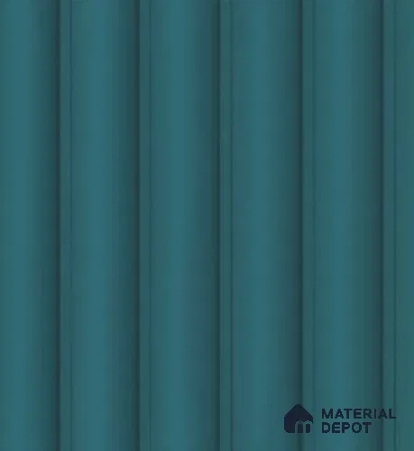 Green Plain Colour Louver PN 04896 B 9.5 ft x 4.7 inch Charcoal Panel - 12 mm | Suitable for Feature Wall, TV Unit & Living Room | Width is Subjected to 5% Variation