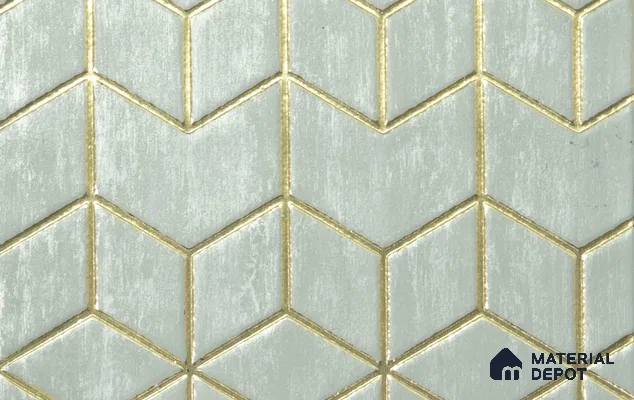Grey Patterned Look Charcoal Decorative Wall Panel PN 05053 8 ft x 2 ft - 4 mm | Suitable for Feature Wall, TV Unit & Living Room | Width is Subjected to 5% Variation