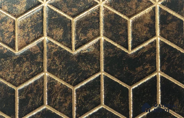 Rang CB 57 Charco Charm Series Charcoal Decorative Wall Panel | 8 ft x 2 ft - 4 mm | Width is Subjected to 5% Variation