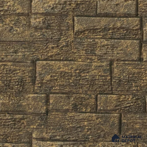 Rang CT 11 Charco Charm Series Charcoal Decorative Wall Panel | 8 ft x 2 ft - 4 mm | Width is Subjected to 5% Variation