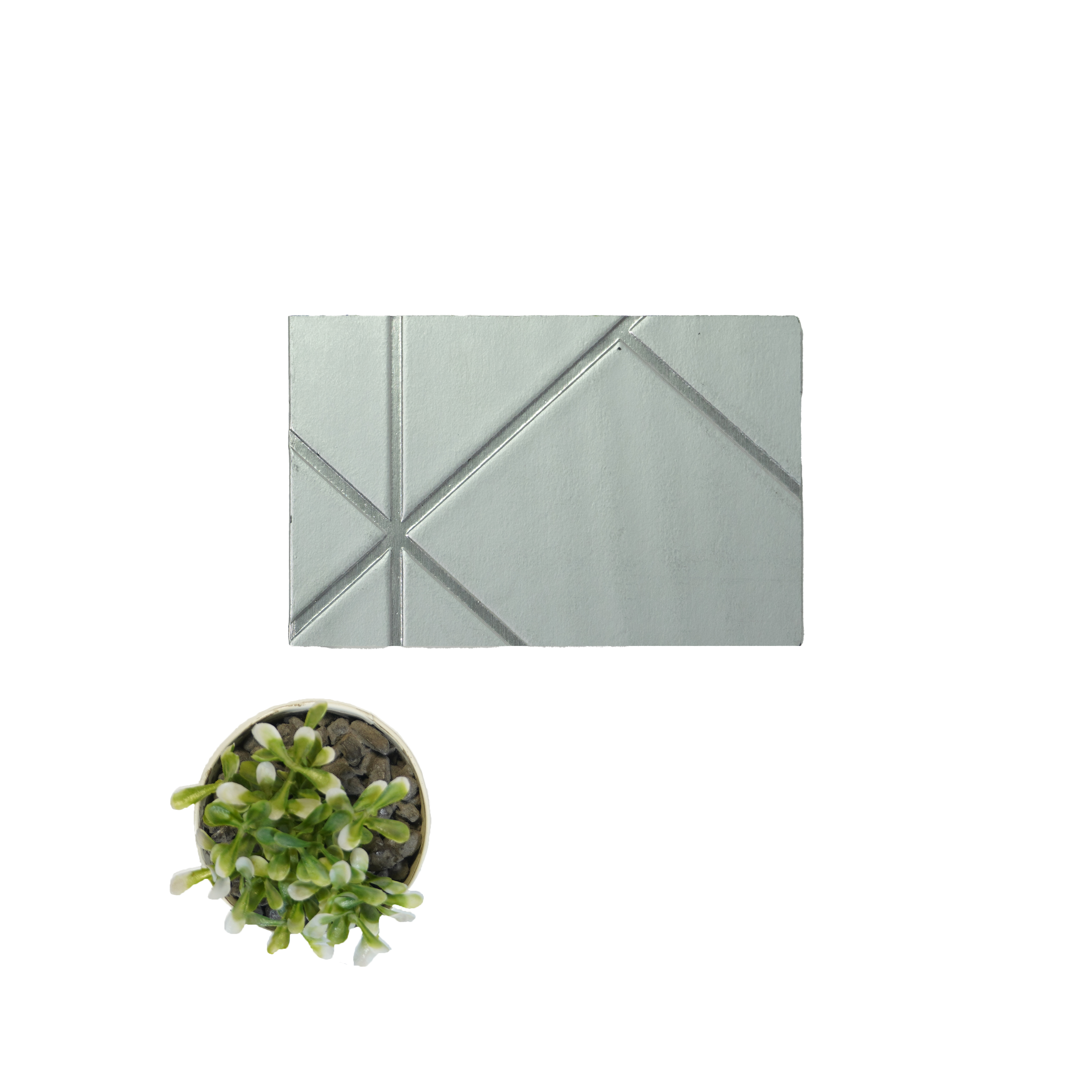 Rang EA 36 Charco Charm Series Charcoal Decorative Wall Panel | 8 ft x 2 ft - 4 mm | Width is Subjected to 5% Variation