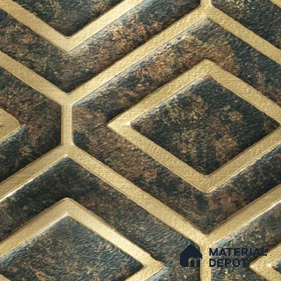 Brown Luxury Look Charcoal Decorative Wall Panel PN 05081 8 ft x 2 ft - 4 mm | Suitable for Feature Wall, TV Unit & Living Room | Width is Subjected to 5% Variation