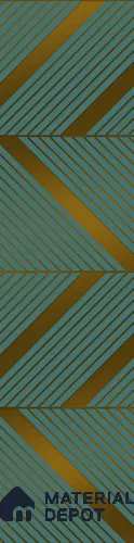 Multi Colour Patterned Look Acrylic Decorative Wall Panel PN 05155 8 ft x 2 ft - 1.3 mm | Suitable for Feature Wall, TV Unit & Living Room | Width is Subjected to 5% Variation