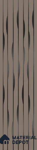 Beige Patterned Look Acrylic Decorative Wall Panel PN 05156 8 ft x 2 ft - 1.3 mm | Suitable for Feature Wall, TV Unit & Living Room | Width is Subjected to 5% Variation