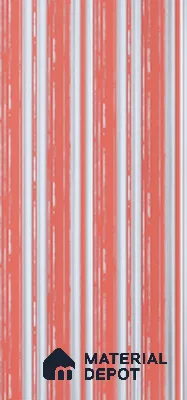 Red Patterned Louver PN 05207 9 ft x 4.8 inch Charcoal Panel - 12 mm | Suitable for Feature Wall, TV Unit & Living Room | Width is Subjected to 5% Variation