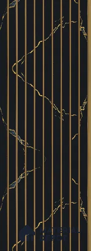 PN 05642 Charcoal Decorative Wall Panel - 8 ft x 1 ft - 7 mm | Width is Subjected to 5% Variation