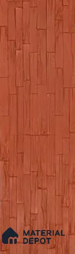 Pumpkin Orange PU Stone Panel 3.8 ft x 1 ft Mosaic Strips Series | PN 05864 AJ Canyon Clay Interior Grade PU Stone Panel | Thickness Varies from 25 mm - 30 mm | Width is Subjected to 5% Variation
