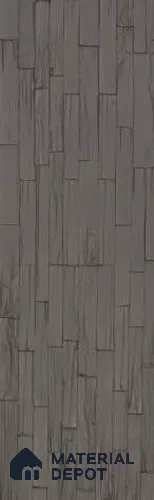 Grey PU Stone Panel 3.8 ft x 1 ft Mosaic Strips Series | PN 05864 AP Mist Brick Interior Grade PU Stone Panel | Thickness Varies from 25 mm - 30 mm | Width is Subjected to 5% Variation