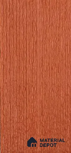 Pumpkin Orange PU Stone Panel 4 ft x 2 ft Flowing Water Series | PN 05864 AQ Canyon Clay Interior Grade PU Stone Panel | Thickness Varies from 25 mm - 35 mm | Width is Subjected to 5% Variation