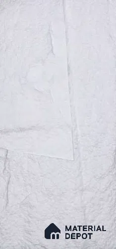 Ice White PU Stone Panel 4 ft x 2 ft Shanton Stone Series | PN 05864 AY Frost Stone Interior Grade PU Stone Panel | Thickness Varies from 65 mm - 75 mm | Width is Subjected to 5% Variation