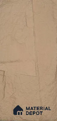 Beige PU Stone Panel 4 ft x 2 ft Shanton Stone Series | PN 05864 AZ Earth Stone Interior Grade PU Stone Panel | Thickness Varies from 65 mm - 75 mm | Width is Subjected to 5% Variation