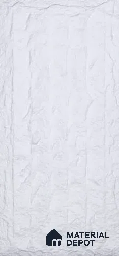 Ice White PU Stone Panel 4 ft x 2 ft Japanese Stone Series | PN 05864 CS Frost Stone Interior Grade PU Stone Panel | Thickness Varies from 75 mm - 85 mm | Width is Subjected to 5% Variation