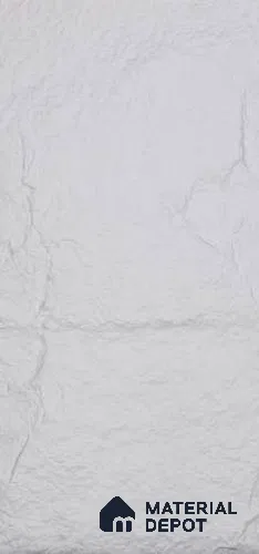 Ice White PU Stone Panel 4 ft x 2 ft Madrid Stone Series | PN 05864 P Frost Stone Interior Grade PU Stone Panel | Thickness Varies from 25 mm - 35 mm | Width is Subjected to 5% Variation