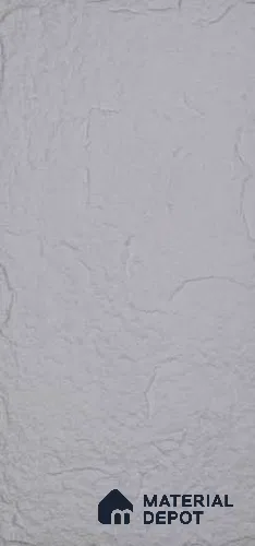 Ice White PU Stone Panel 4 ft x 2 ft Berlin Stone Series | PN 05864 W Frost Stone Interior Grade PU Stone Panel | Thickness Varies from 20 mm - 25 mm | Width is Subjected to 5% Variation