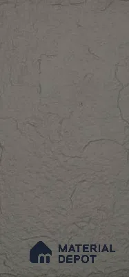 Grey PU Stone Panel 4 ft x 2 ft Berlin Stone Series | PN 06154 AA Urban Slate Exterior Grade PU Stone Panel | Thickness Varies from 20 mm - 25 mm | Width is Subjected to 5% Variation