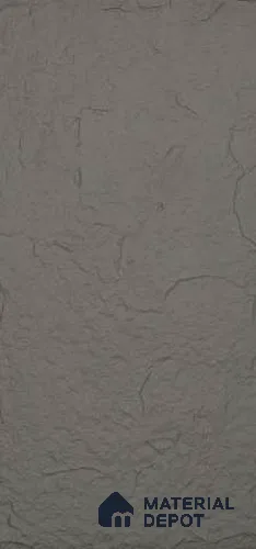 Grey PU Stone Panel 4 ft x 2 ft Berlin Stone Series | PN 06154 AA Urban Slate Exterior Grade PU Stone Panel | Thickness Varies from 20 mm - 25 mm | Width is Subjected to 5% Variation