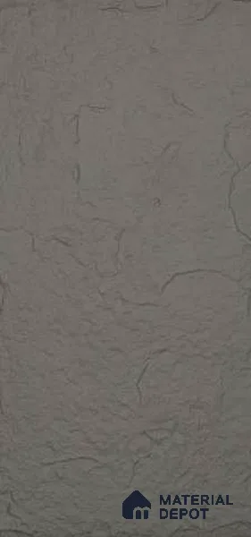 Grey PU Stone Panel 4 ft x 2 ft Berlin Stone Series | PN 06154 AA Urban Slate Exterior Grade PU Stone Panel | Thickness Varies from 20 mm - 25 mm | Width is Subjected to 5% Variation