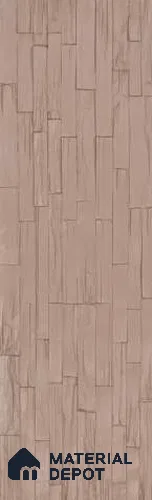 Brown PU Stone Panel 3.8 ft x 1 ft Mosaic Strips Series | PN 06154 AM Dune Stone Exterior Grade PU Stone Panel | Thickness Varies from 25 mm - 30 mm | Width is Subjected to 5% Variation