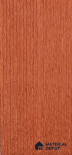 Pumpkin Orange PU Stone Panel 4 ft x 2 ft Flowing Water Series | PN 06154 AQ Canyon Clay Exterior Grade PU Stone Panel | Thickness Varies from 25 mm - 35 mm | Width is Subjected to 5% Variation