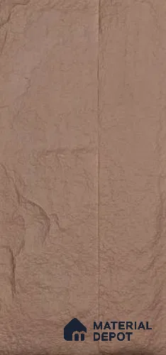 Brown PU Stone Panel 4 ft x 2 ft Manton Stone Series | PN 06154 BH Dune Stone Exterior Grade PU Stone Panel | Thickness Varies from 65 mm - 75 mm | Width is Subjected to 5% Variation