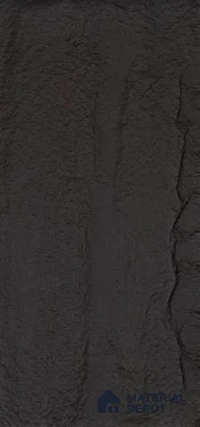 Black PU Stone Panel 4 ft x 2 ft Vienna Stone Series | PN 06154 L Forge Rock Exterior Grade PU Stone Panel | Thickness Varies from 25 mm - 35 mm | Width is Subjected to 5% Variation