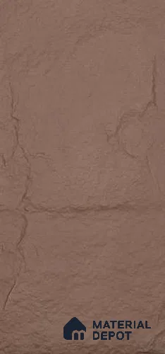 Brown PU Stone Panel 4 ft x 2 ft Madrid Stone Series | PN 06154 R Dune Stone Exterior Grade PU Stone Panel | Thickness Varies from 25 mm - 35 mm | Width is Subjected to 5% Variation