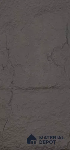 Grey PU Stone Panel 4 ft x 2 ft Madrid Stone Series | PN 06154 U Mist Brick Exterior Grade PU Stone Panel | Thickness Varies from 25 mm - 35 mm | Width is Subjected to 5% Variation