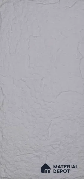 Ice White PU Stone Panel 4 ft x 2 ft Berlin Stone Series | PN 06154 W Frost Stone Exterior Grade PU Stone Panel | Thickness Varies from 20 mm - 25 mm | Width is Subjected to 5% Variation