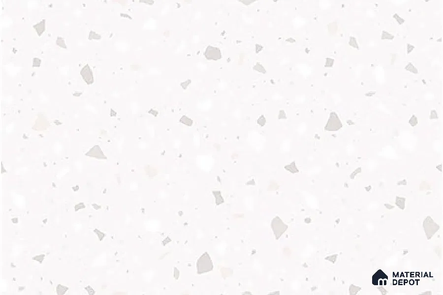 Terrazzo Wall Tile TL 01907 A Polar Light 18 x 12 inch Glossy Finish Ceramic Tile - 6 mm