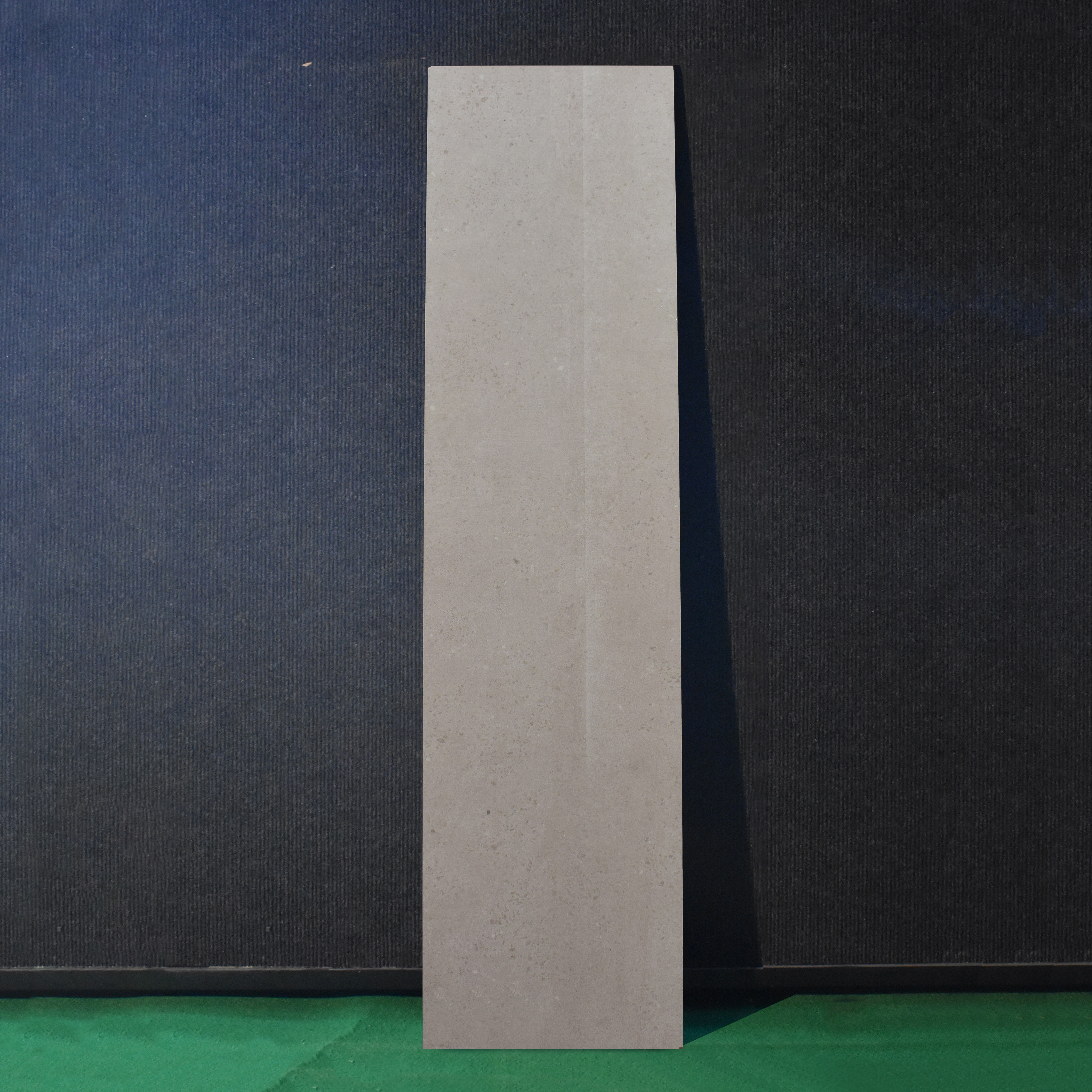 TL 01242 A Portland Oat 1200x300 mm GVT Carving Matte Finish Stone Look Tile - 9 mm (Sample)