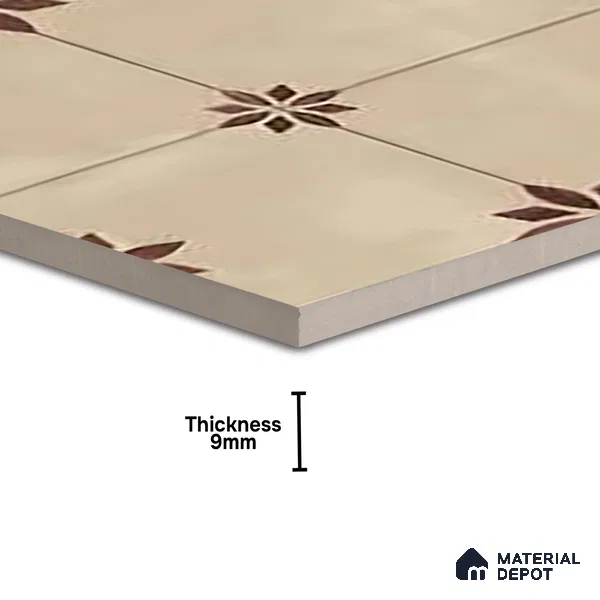 TL 04662 Prime MO Corus Beige 600x600 mm Matte Finish Vitrified Wall & Floor Tile - 9 mm (Sample)