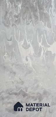 Grey Marble Look LM 22758 8 ft x 4 ft Texture Finish Decorative Laminate - 1 mm | Suitable for TV Unit, Wardrobe, Kitchen Cabinets