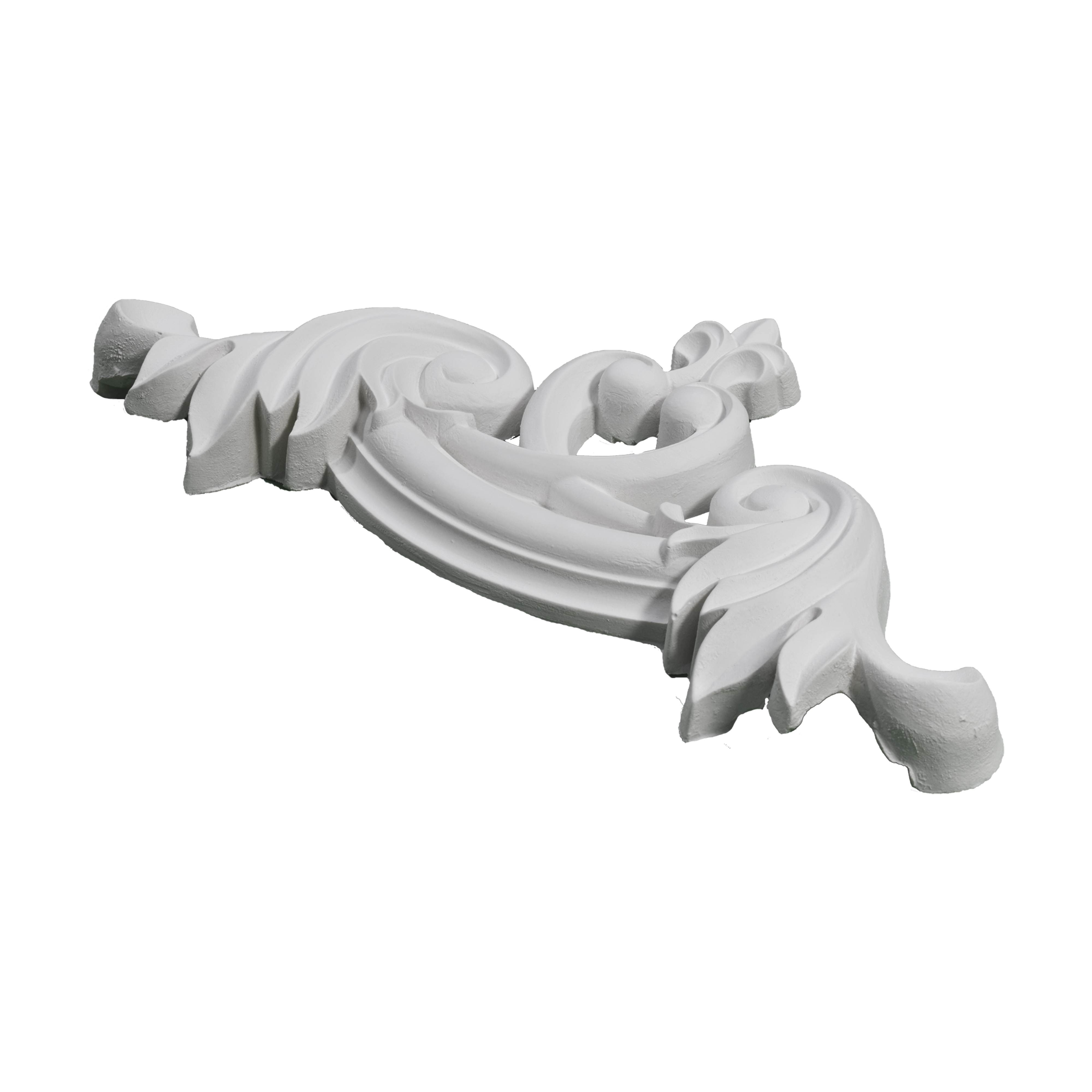 Ready To Install / DIY Finished PU Designer French Corner Wall Moulding Greenova PM 00284 | 10 x 10 inch x 30 mm | Adhesive Type Installation