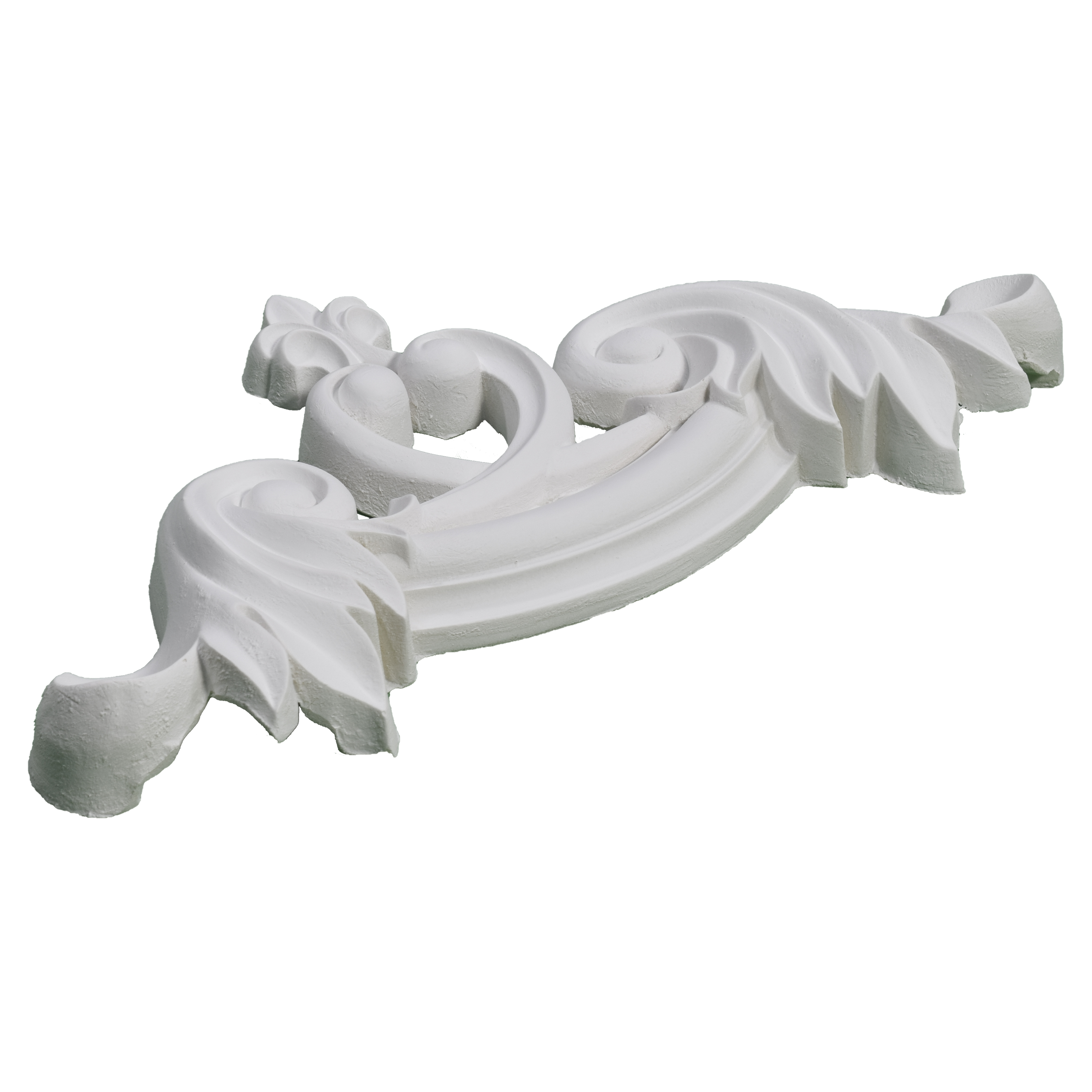 Ready To Install / DIY Finished PU Designer French Corner Wall Moulding Greenova PM 00284 | 10 x 10 inch x 30 mm | Adhesive Type Installation
