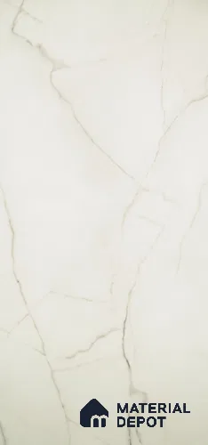 Beige Marble Look PU 1613 8 ft x 4 ft High Gloss Finish Decorative Laminate - 1.25 mm | Suitable for TV Unit, Wardrobe, Kitchen Cabinets
