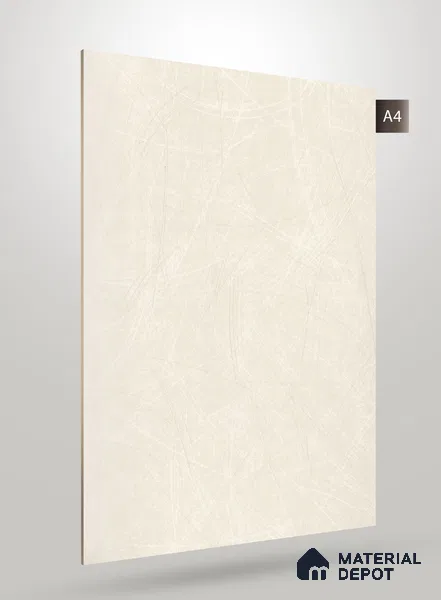 Beige Marble Look PU 1786 8 ft x 4 ft High Gloss Finish Decorative Laminate - 1.25 mm | Suitable for TV Unit, Wardrobe, Kitchen Cabinets